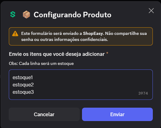 Formulário adicionar por linhas